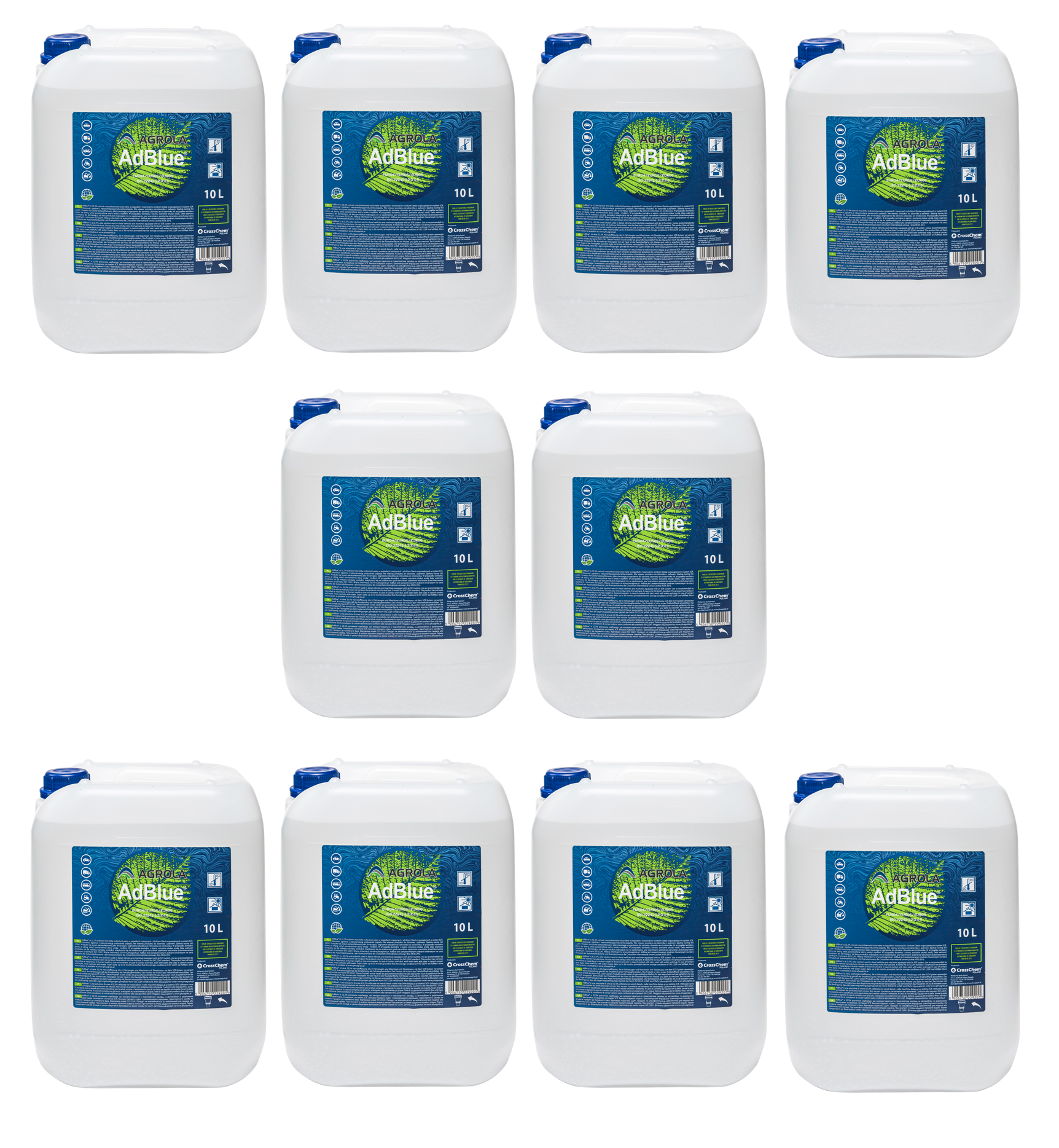 100 Liter Adblue 10x 10 Liter Agrola AdBlue Kanister DEF Harnstofflösu –  Kummert Business eCommerce