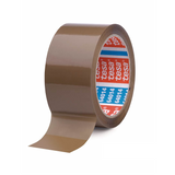 tesa Packband 64014 Klebeband Paketband braun 50mm x 66 m