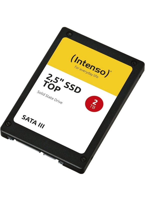 2TB SATA III 2,5 Zoll Intenso SSD interne Festplatte Top High-Speed
