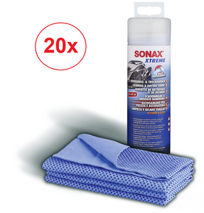 20x SONAX XTREME Reinigungs- & Trockentuch 66x43 cm extrem saugfähiges Tuch | EUR 3,00 Einheit