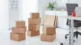 tesa Packband 64014 Klebeband Paketband braun 50mm x 66 m