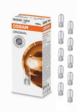 10x W5W Standlicht T10 5W Glassockel Osram Birne Stück Original Lampen 2825 12V