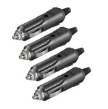 4x Kummert Business Zigarettenanzünderstecker mit Sicherung Schwarz - EUR 1,50/Einheit
