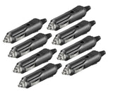 8x Kummert Business Zigarettenanzünderstecker mit Sicherung Schwarz - EUR 1,00/Einheit