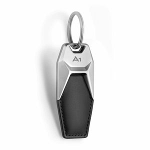 Audi Leder Schlüsselanhänger A1 3181900601 Keyring Anhänger Rindsleder