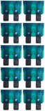 baytronic 10x Kfz-Flachstecksicherung Standard