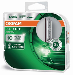 OSRAM D2S 66240ULT-HCB ULTRA LIFE Xenarc Xenon DUO-BOX