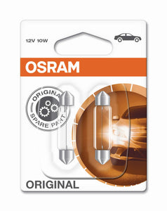 Osram C5W 5W 12V 41mm / 42mm Soffitte Sofitte Lampe Kennzeichen Birne Blister