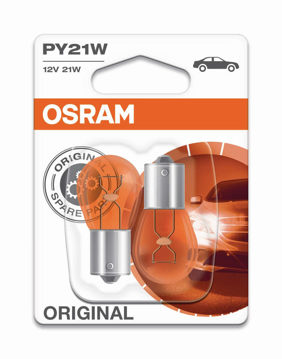 Osram PY21W 21W 12V BAU15S 21 Watt Blinker Blinkerlampe Blinkleuchte B –  Kummert Business eCommerce