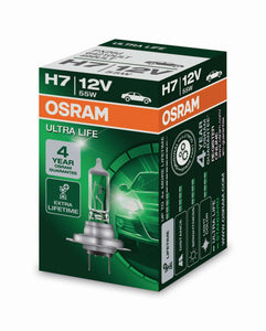 OSRAM H7 ULTRA LIFE 12V 55W 1. Stück Halogenlampe PKW Auto KFZ 64210ULT