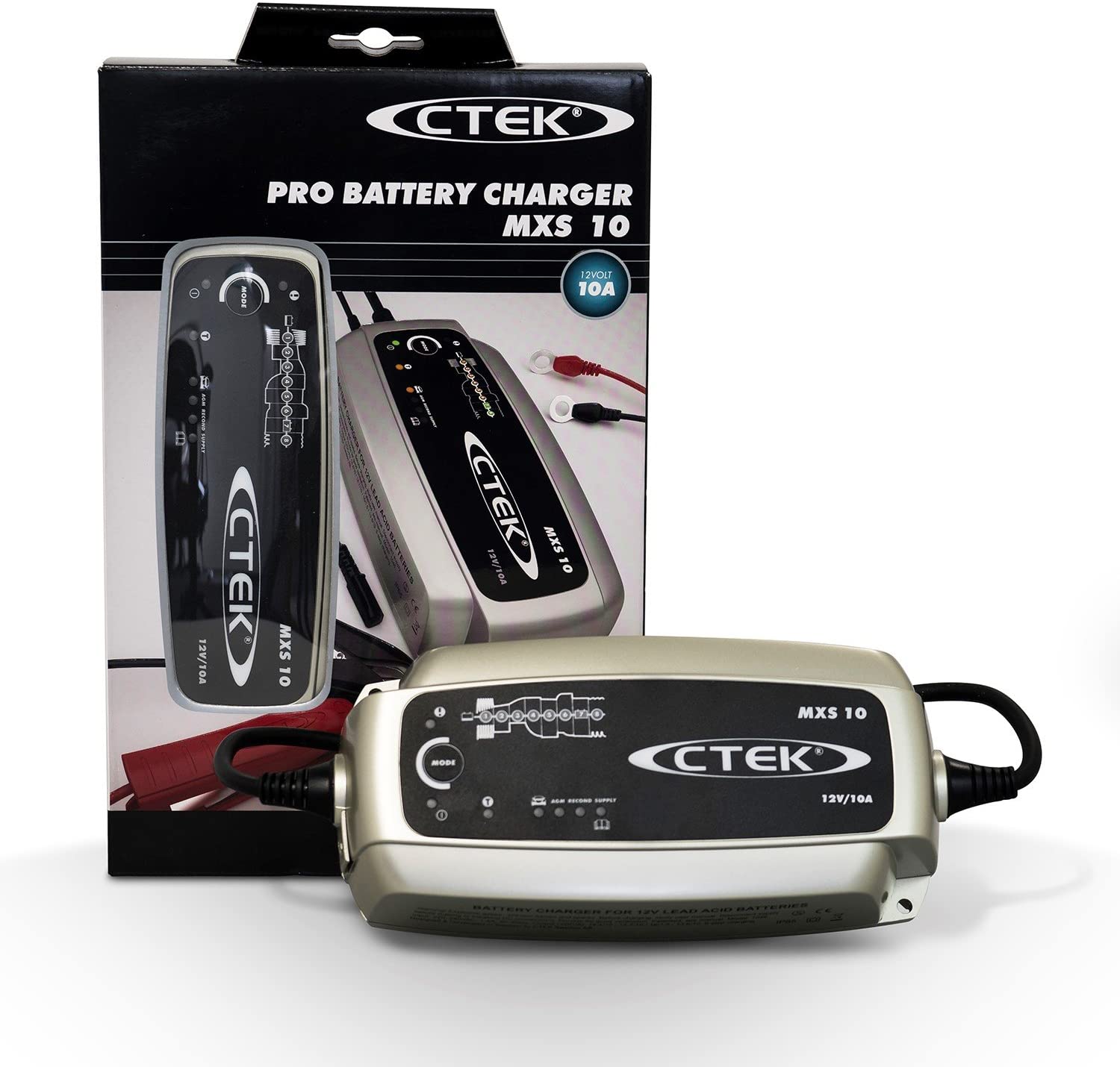 CTEK MXS 10.0 Batterieladegerät 12V 10A für Auto PKW Boot