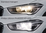 Philips automotive lighting Ultinon Pro6000 H7-LED Scheinwerferlampe mit Straßenzulassung, +230% helleres Licht