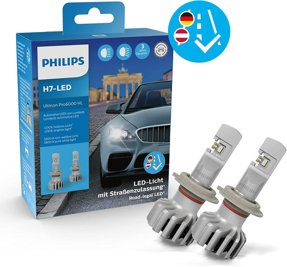 Philips Ultinon Pro6000 W5W LED mit Straßenzulassung