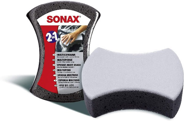 SONAX 2 in 1 Multischwamm Auto Schwamm 428000 Insektenschwamm