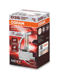 Osram D3S DS3 XENARC NIGHT BREAKER LASER +220% 20% weißeres Licht 1St