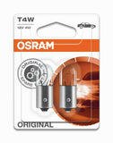 OSRAM ORIGINAL T4W 12V 4W BA9s 3893 02B Standlicht Glühlampe Glühbirne Lampe 2x im Blister