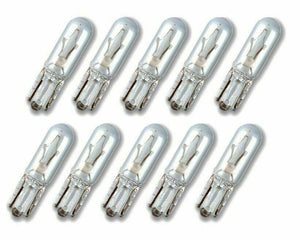 T5 W1,2W W2x4,6d Glühlampen Glassockel Stecksockel Armaturenbrett Birne 10x - EUR 0,499 / Einheit