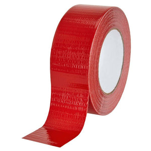 Profi Gewebeklebeband Klebeband für Bühnenbau Tape Gewebeband Panzerband 48mm x 50m - Rot