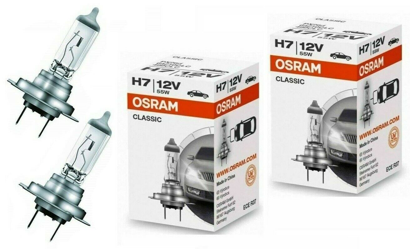 2x Osram H7 64210CLC Classic Lampe 12V 55W Glühlampen Birnen Autolampe –  Kummert Business eCommerce