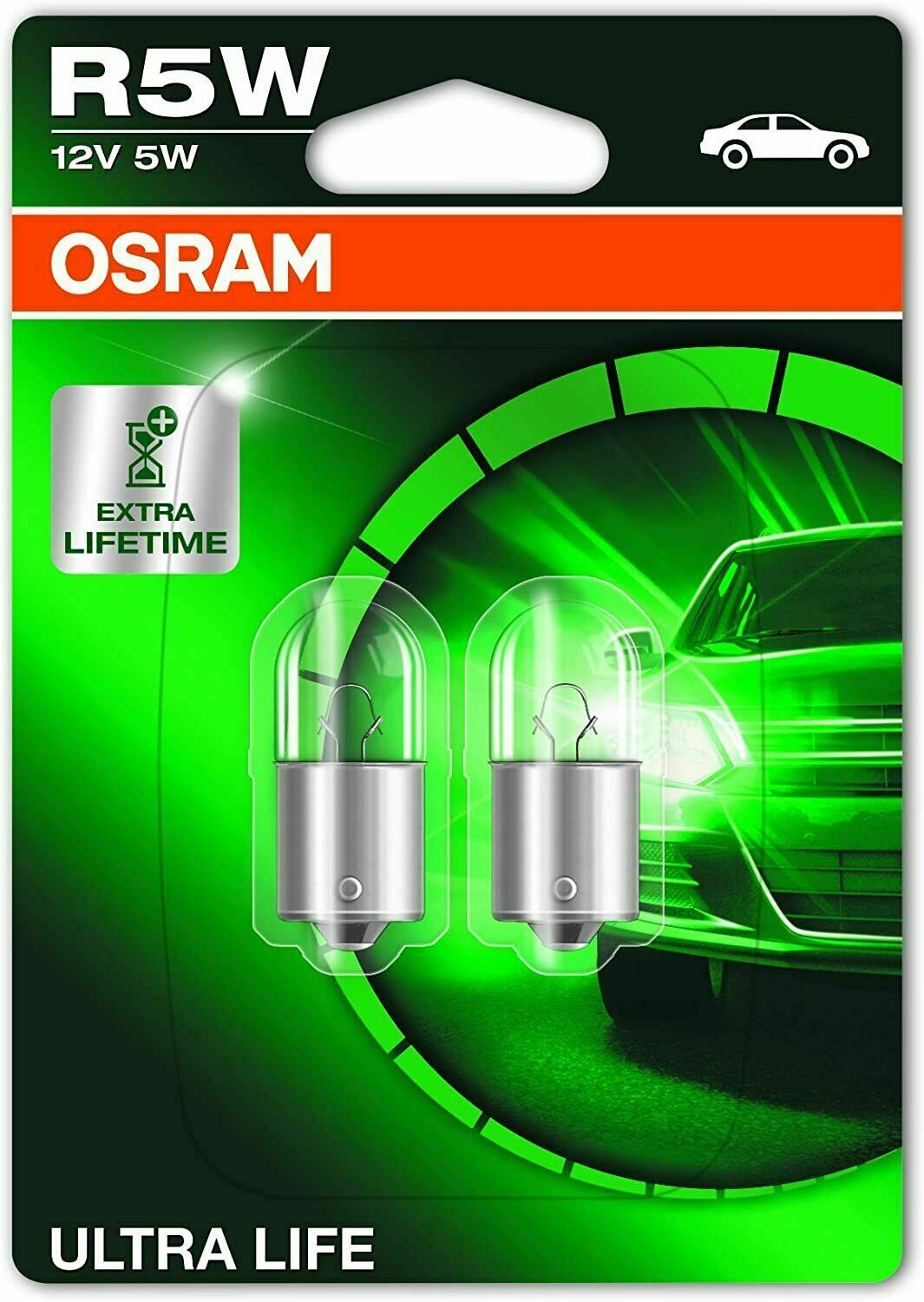OSRAM R5W 12V 5W BA15s ULTRA Schluss-, Kennzeichen-, Park- und