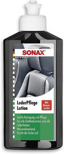 SONAX Lederpflege Lotion Lederbalsam für eine sanfte Reinigung und Pflege 250ml
