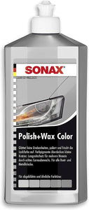 SONAX Polish Wax Color Autopolitur poliert konserviert Farpolitur silber